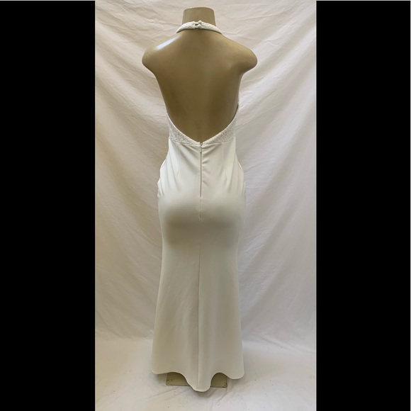 Lulu’s Size M Love Potion White Halter Maxi Dress - Picture 9 of 11